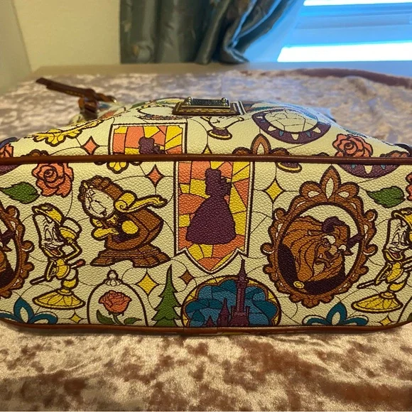 Dooney & Bourke Beauty and the Beast Disney Shoulder Bag crossbody NEW - Picture 5 of 7